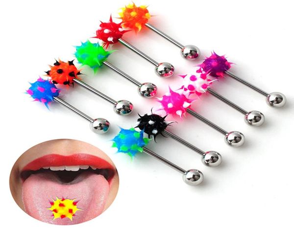 tongue piercing jewelry bars stainless steel barbell rings mixed ball jewelry9276047, Silver
tongue piercing jewelry bars stainless steel barbell rings mixed ball jewelry9276047, Silver