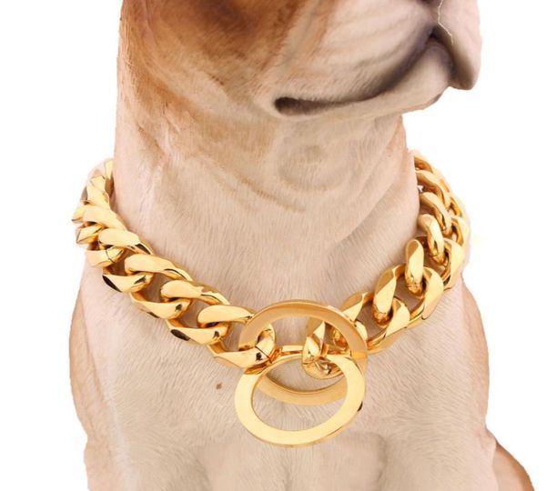 sell 15mm 1234 inch gold tone double curb cuban rombo link stainless steel dog chain necklace collar whole drop1909168, Silver
sell 15mm 1234 inch gold tone double curb cuban rombo link stainless steel dog chain necklace collar whole drop1909168, Silver