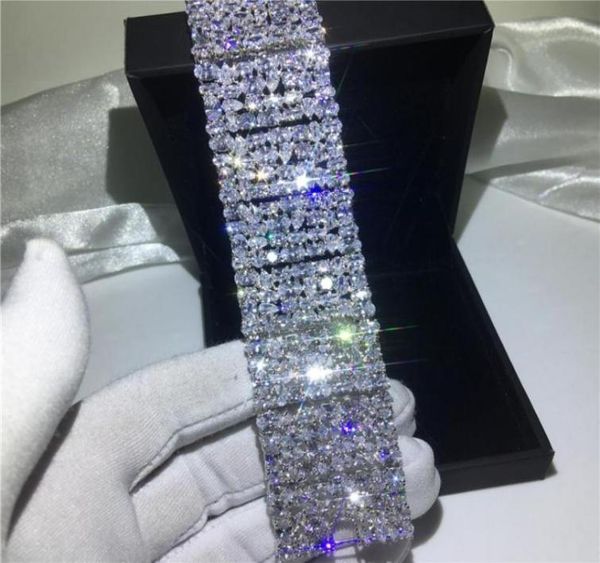 vecalon luxury lady big bracelet diamond white gold filled engagement wedding bracelet for women bridal jewelry68640932973416, Black
vecalon luxury lady big bracelet diamond white gold filled engagement wedding bracelet for women bridal jewelry68640932973416, Black