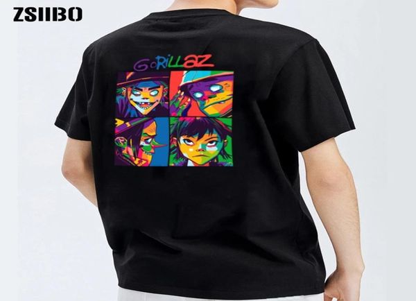 summer brand music band gorillaz tshirt cotton tees male short sleeve boy casual anime t shirt fashion hiphop punk2467037, White;black
summer brand music band gorillaz tshirt cotton tees male short sleeve boy casual anime t shirt fashion hiphop punk2467037, White;black