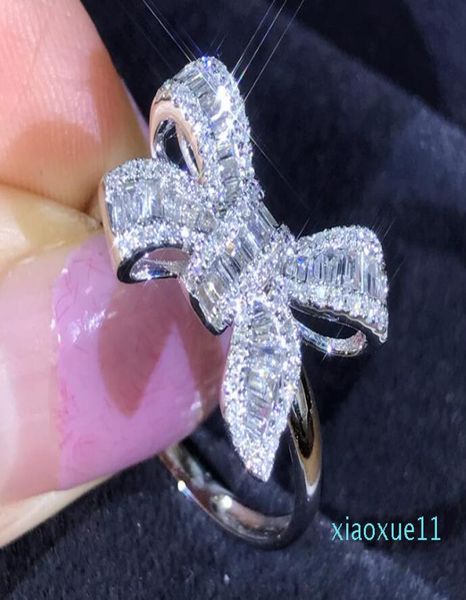 fashion lovely bow design rings for wedding shining crystal luxury ring with cz diamond stone for women gift9596118, Silver
fashion lovely bow design rings for wedding shining crystal luxury ring with cz diamond stone for women gift9596118, Silver