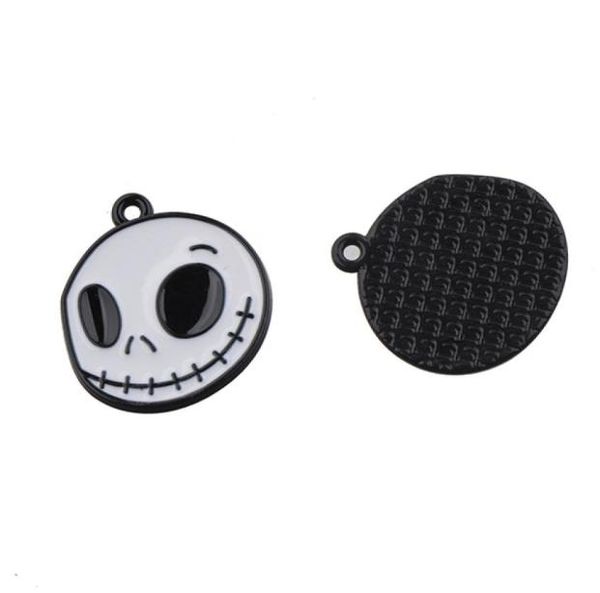 100pcs charms for jewelery epoxy enamel dangles ghost head round black festival hallowmas handicrafts bracelets necklaces supplier6625263, Bronze;silver
100pcs charms for jewelery epoxy enamel dangles ghost head round black festival hallowmas handicrafts bracelets necklaces supplier6625263, Bronze;silver
