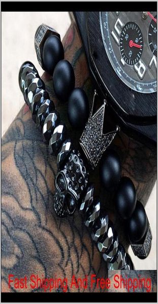 mcllroy bracelet menskullsteelstonebeadsluxurybracelets for mens crown cz zircon man bracelet homme jewelry valentine gift f9989850, Golden;silver
mcllroy bracelet menskullsteelstonebeadsluxurybracelets for mens crown cz zircon man bracelet homme jewelry valentine gift f9989850, Golden;silver
