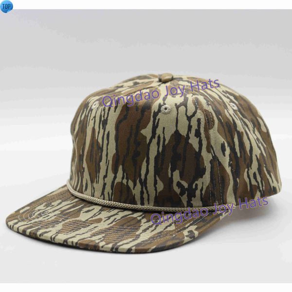 5 panel hunting camouflage rope hat unstructured snapback hats cotton camo customized hat, Blue;gray
5 panel hunting camouflage rope hat unstructured snapback hats cotton camo customized hat, Blue;gray