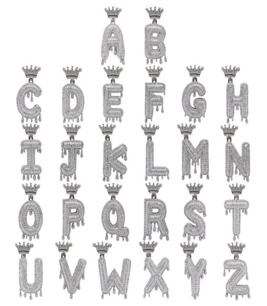 26 english initial crown pendant necklaces bling jewelry zircon 18k gold letter diamond pendants hip hop necklace for women men st6104840, Silver
26 english initial crown pendant necklaces bling jewelry zircon 18k gold letter diamond pendants hip hop necklace for women men st6104840, Silver