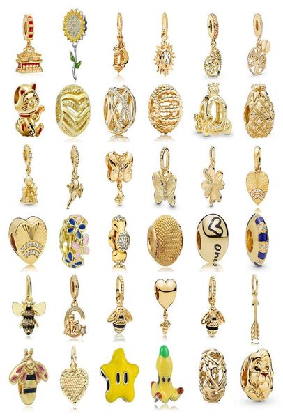 new popular 925 sterling silver gold lucky cat bee pineapple diy beads suitable for european charm bracelet ladies jewelry fashion accessori, Bronze;silver
new popular 925 sterling silver gold lucky cat bee pineapple diy beads suitable for european charm bracelet ladies jewelry fashion accessori, Bronze;silver