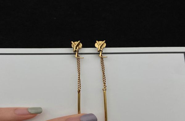 fashion tassel earrings designer jewelry stud earring for women earings hoop gold letter y pendant studs elegant wedding gift box6015513, Silver
fashion tassel earrings designer jewelry stud earring for women earings hoop gold letter y pendant studs elegant wedding gift box6015513, Silver