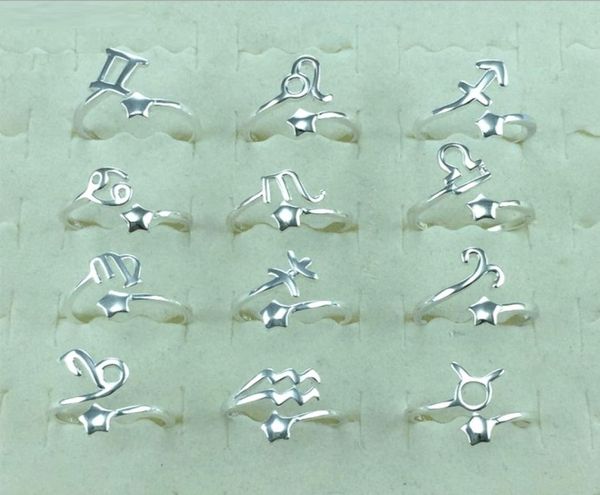 fashion twelve 12 constellations s925 silver ring zodiac sign opening rings for women retro couple finger r ings7293590
fashion twelve 12 constellations s925 silver ring zodiac sign opening rings for women retro couple finger r ings7293590