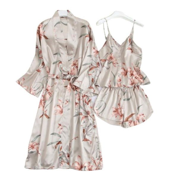 women039s sleepwear youtest silk pajamas women 3pieces robe lingerie set8346676, Black;red
women039s sleepwear youtest silk pajamas women 3pieces robe lingerie set8346676, Black;red