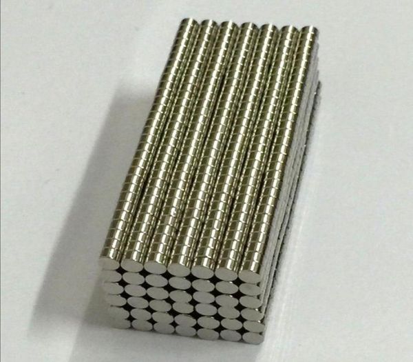 100pcs 3mm x 2mm n50 magnetic materials neodymium magnet mini small round disc6414055, Black
100pcs 3mm x 2mm n50 magnetic materials neodymium magnet mini small round disc6414055, Black