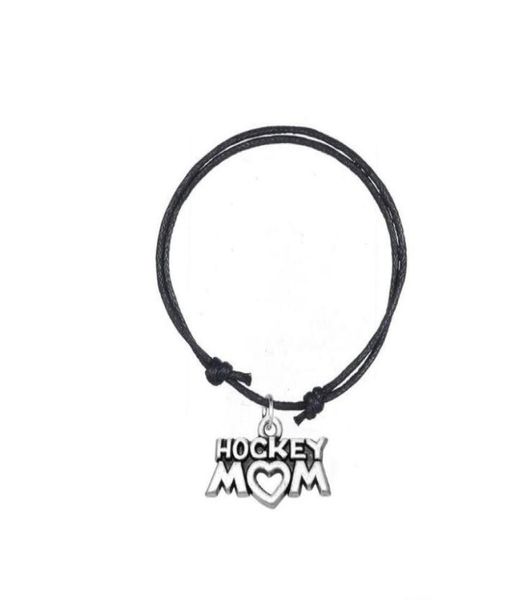 gx031 fashion accessories bracelet joint antique silver plated letter hockey mom charm adjustable wax cord bracelet for pers4528407, Golden;silver
gx031 fashion accessories bracelet joint antique silver plated letter hockey mom charm adjustable wax cord bracelet for pers4528407, Golden;silver