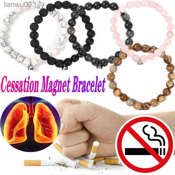 2022 natural stone bracelet quit smoking anti anxiety health hand jewelry accessories valentines day men women couple gifts l230704, Black
2022 natural stone bracelet quit smoking anti anxiety health hand jewelry accessories valentines day men women couple gifts l230704, Black