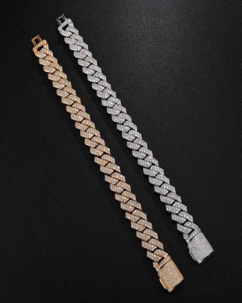 hip hop 10mm 12mm 14mm 2row cuban prong chain bling iced out box buckle copper cubic zirconia bracelet for men jewelry link9226442, Black
hip hop 10mm 12mm 14mm 2row cuban prong chain bling iced out box buckle copper cubic zirconia bracelet for men jewelry link9226442, Black