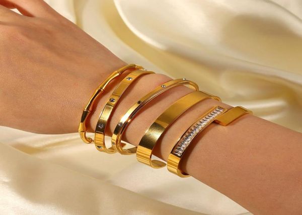 whole 10pcslot 18k gold silver bracelet bangle cuff pulsera mixed color and size4066877, Golden;silver
whole 10pcslot 18k gold silver bracelet bangle cuff pulsera mixed color and size4066877, Golden;silver