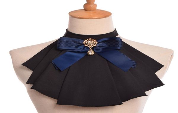 vintage women jabot neck with bowknot pins punk victorian chiffon ruffle collar fast shipment2466925, Silver
vintage women jabot neck with bowknot pins punk victorian chiffon ruffle collar fast shipment2466925, Silver