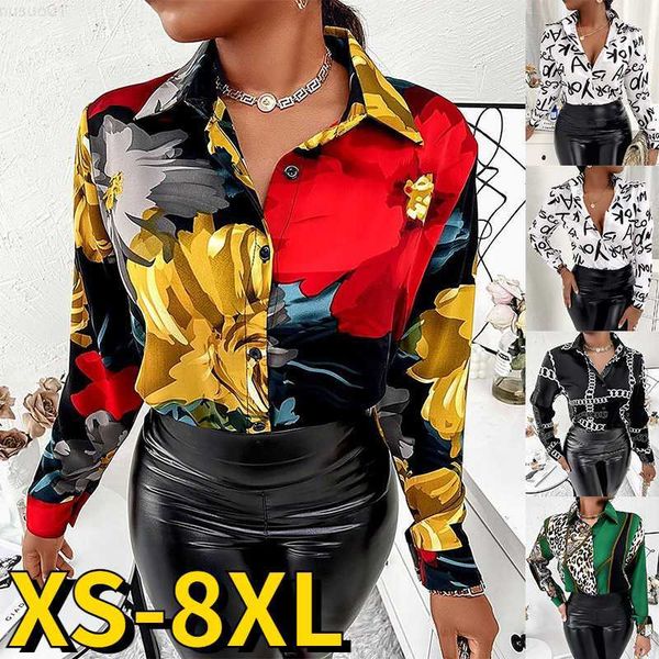 women's blouses shirts 2022 new autumn winter women's vintage elegance button blouses v-neck new design printing long sleeves eve, White
women's blouses shirts 2022 new autumn winter women's vintage elegance button blouses v-neck new design printing long sleeves eve, White