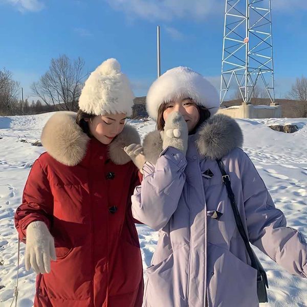 autumn and winter women's long hooded fox big fur collar down jacket, big fox fur collar around the neck, warm and soft no air leakage,, Black
autumn and winter women's long hooded fox big fur collar down jacket, big fox fur collar around the neck, warm and soft no air leakage,, Black