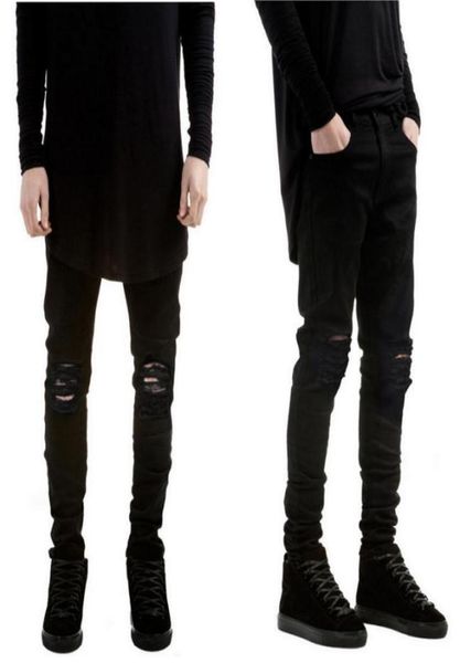 black ripped jeans men with holes denim super skinny famous designer brand slim fit jean pants scratched biker jeans whole1374726, Blue
black ripped jeans men with holes denim super skinny famous designer brand slim fit jean pants scratched biker jeans whole1374726, Blue