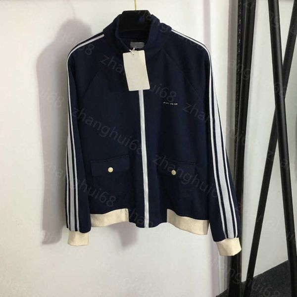23ss womens designer clothing womens jacket embroidered letter webbing spliced stand-up collar long-sleeved zipper coat women clothes a1, Black;brown
23ss womens designer clothing womens jacket embroidered letter webbing spliced stand-up collar long-sleeved zipper coat women clothes a1, Black;brown