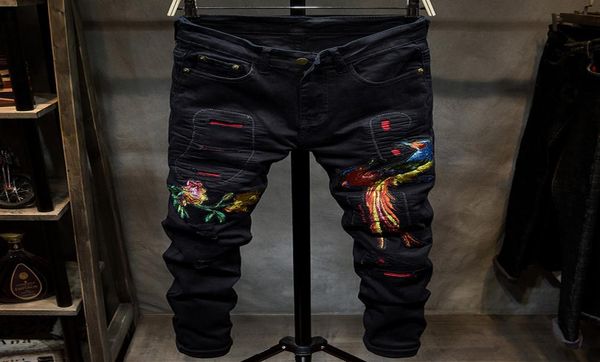 erkek jean pantolon wind phoenix embroidery jeans men039s black slim small straight tube army green hole red elastic overalls7865891, Blue
erkek jean pantolon wind phoenix embroidery jeans men039s black slim small straight tube army green hole red elastic overalls7865891, Blue