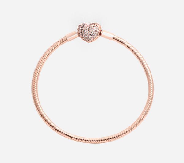 luxury fashion 18k rose gold cz diamond heart bracelets original box for 925 silver smooth snake chain bracelet dff04405814892, Golden;silver
luxury fashion 18k rose gold cz diamond heart bracelets original box for 925 silver smooth snake chain bracelet dff04405814892, Golden;silver