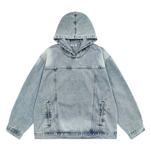 men's hoodies sweatshirts trendy brand loose niche design coat sweater chinachic american style washed retro denim hooded 2023 230711, Black
men's hoodies sweatshirts trendy brand loose niche design coat sweater chinachic american style washed retro denim hooded 2023 230711, Black
