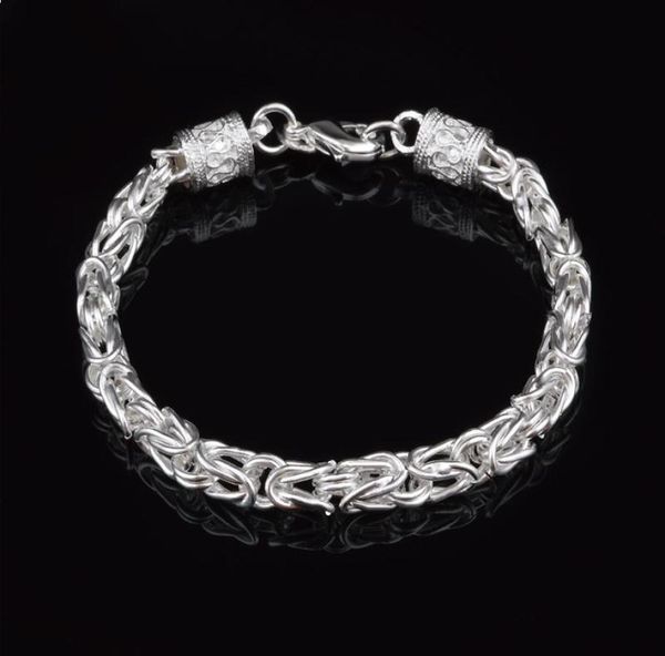 new 925 sterling silver chain bracelet 6mm x20cm street style fashion jewelry christmas gifts low kka10803330724, Golden;silver
new 925 sterling silver chain bracelet 6mm x20cm street style fashion jewelry christmas gifts low kka10803330724, Golden;silver
