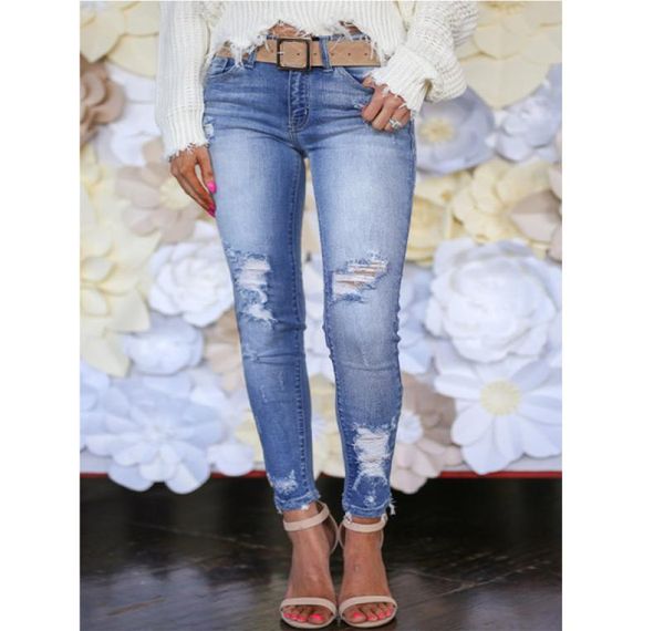 womens jeans denim jeans ripped hole pants mid waist stretch slim fit pencil pants trousers s3xl 20207081621, Blue
womens jeans denim jeans ripped hole pants mid waist stretch slim fit pencil pants trousers s3xl 20207081621, Blue