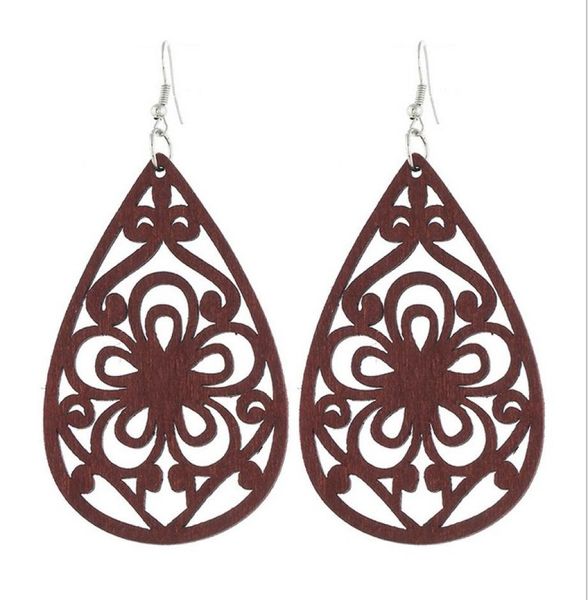 flower pattern wooden earrings engraved design light weight long drop organic wood dangle earrings for womens7210728, Silver
flower pattern wooden earrings engraved design light weight long drop organic wood dangle earrings for womens7210728, Silver