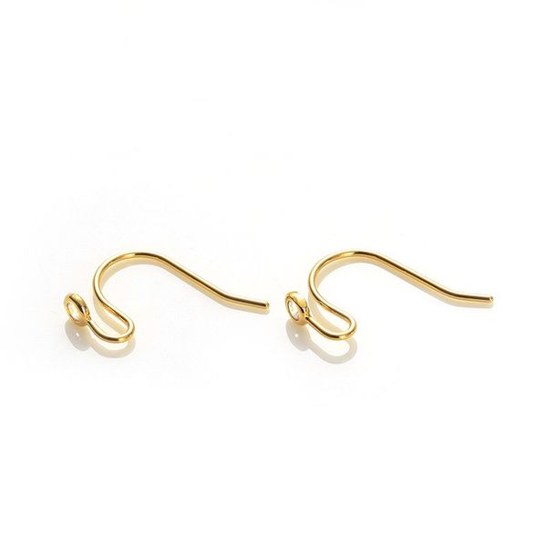 18k gold plated earring hooks with clear zircon french ear wires diy earrings making supplies wholesale, Golden;silver
18k gold plated earring hooks with clear zircon french ear wires diy earrings making supplies wholesale, Golden;silver