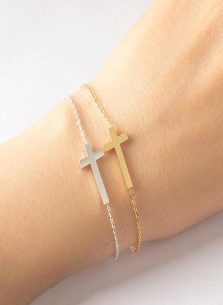 christian horizontal sideways cross bracelets for women men stainless steel gold silver color bridesmaids gift6006206, Black
christian horizontal sideways cross bracelets for women men stainless steel gold silver color bridesmaids gift6006206, Black