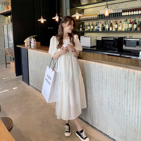 8032# 2023 summer fashion chiffon maternity long dress loose straight clothes for pregnant women elegant plus size 4xl pregnancy l230712, White
8032# 2023 summer fashion chiffon maternity long dress loose straight clothes for pregnant women elegant plus size 4xl pregnancy l230712, White