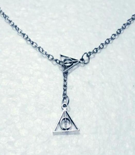 new triangle movie trendy jewelry antique silver the deathly hallows charm double cross pendant adjustable lariat chain necklace 84455367
new triangle movie trendy jewelry antique silver the deathly hallows charm double cross pendant adjustable lariat chain necklace 84455367