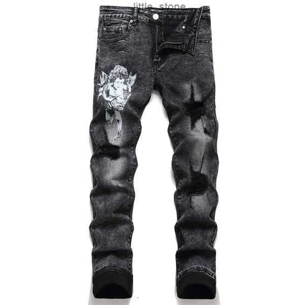 mens jeans designer jeanspant mens slim fit elastic embroidery fashion jean style cat whisker whitening men's broken hole same style k0, Blue
mens jeans designer jeanspant mens slim fit elastic embroidery fashion jean style cat whisker whitening men's broken hole same style k0, Blue