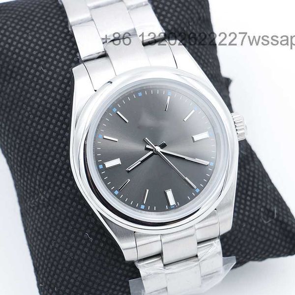 new nice automatic 2813 movement 40mm smooth bezel watch watches stainless steel blue lume dark rhodium dial mens wristwatches, Slivery;black
new nice automatic 2813 movement 40mm smooth bezel watch watches stainless steel blue lume dark rhodium dial mens wristwatches, Slivery;black