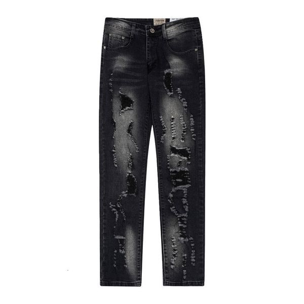 men's jeans washed wornout denim tapered pants streetwear black biker skinny men vintage irregular cropped ripped jean hip hop 230711, Blue
men's jeans washed wornout denim tapered pants streetwear black biker skinny men vintage irregular cropped ripped jean hip hop 230711, Blue