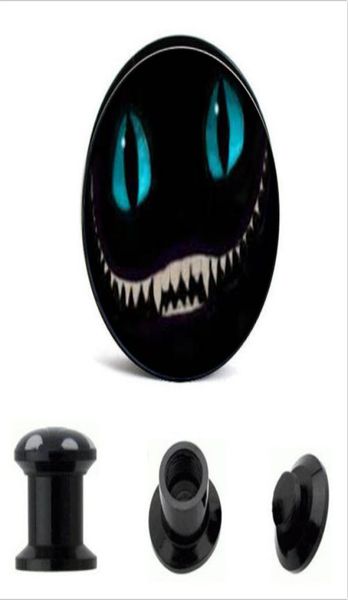 acrylic cheshire cat logo ear gauge plug and tunnel ear stretcher expander 4mm16mm screw fit plug piercing9631503, Silver
acrylic cheshire cat logo ear gauge plug and tunnel ear stretcher expander 4mm16mm screw fit plug piercing9631503, Silver