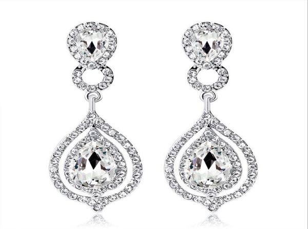 shining crystals earrings rhinestones long drop earring for women bridal jewelry wedding gift for bridesmaids in stock whole1971643, White
shining crystals earrings rhinestones long drop earring for women bridal jewelry wedding gift for bridesmaids in stock whole1971643, White