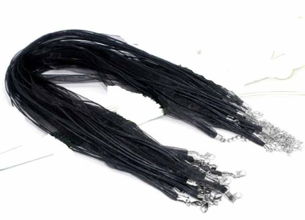 fashion black organza voile ribbon necklaces pendants chains cord 18quot jewelry diy making7151544, White;red
fashion black organza voile ribbon necklaces pendants chains cord 18quot jewelry diy making7151544, White;red