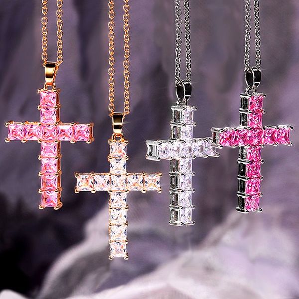 micro-inlaid light luxury zircon cross exquisite micro-inlaid necklace for women fashion trend clavicle chain, Silver
micro-inlaid light luxury zircon cross exquisite micro-inlaid necklace for women fashion trend clavicle chain, Silver