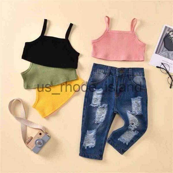 clothing sets 1 2 3 4 5 years girls clothing set new summer fashion kids suits + jeans pants 2pcs baby clothes children clothing 210326 x07, White
clothing sets 1 2 3 4 5 years girls clothing set new summer fashion kids suits + jeans pants 2pcs baby clothes children clothing 210326 x07, White