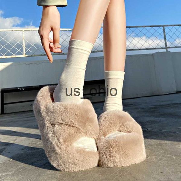 slippers chunky platform fur slippers women 2023 autumn thick bottom furry outdoor slippers woman plus size 42 short plush designer shoes j2, Black
slippers chunky platform fur slippers women 2023 autumn thick bottom furry outdoor slippers woman plus size 42 short plush designer shoes j2, Black