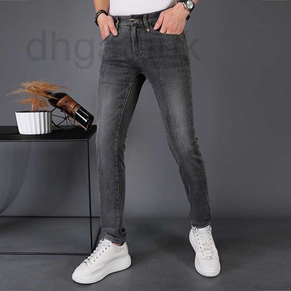 men's jeans designer casual dark grey summer thin slim fit pants high end fashion brand 603s, Blue
men's jeans designer casual dark grey summer thin slim fit pants high end fashion brand 603s, Blue