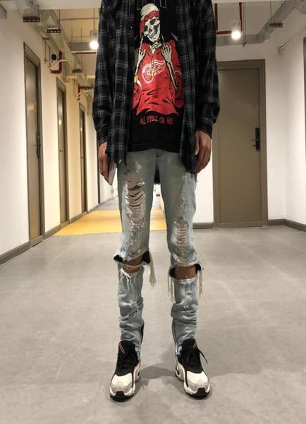 mens blue ripped skinny jeans straight slim fit damage wash elactic hole denim jeans high street fog style vintage jeans hiphop tr8665495
mens blue ripped skinny jeans straight slim fit damage wash elactic hole denim jeans high street fog style vintage jeans hiphop tr8665495