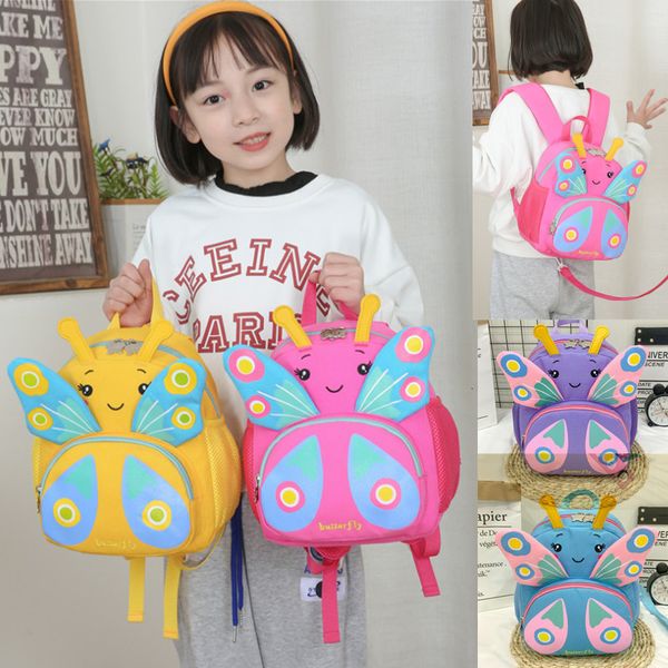school bags children's backpack fashion kindergarten children's anti loss backpack girl cute cartoon butterfly backpack 230712
school bags children's backpack fashion kindergarten children's anti loss backpack girl cute cartoon butterfly backpack 230712