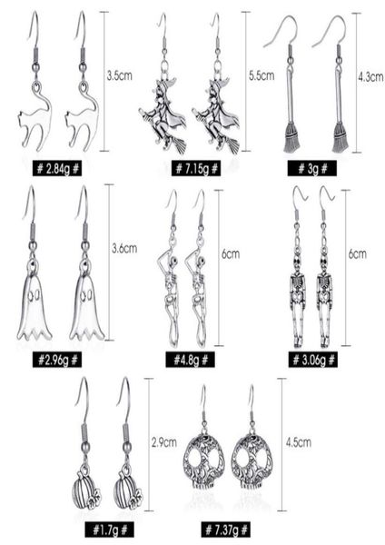 halloween dangle earrings retro skeleton bat spider pumpkin ghost shaped earring for women girl party holiday jewelry supply9300407, Silver
halloween dangle earrings retro skeleton bat spider pumpkin ghost shaped earring for women girl party holiday jewelry supply9300407, Silver