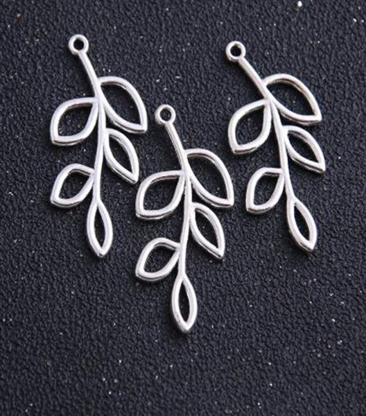 100pcs antique silver leaf branch connectors pendant charms for necklace jewelry making findings 22x41mm2290324
100pcs antique silver leaf branch connectors pendant charms for necklace jewelry making findings 22x41mm2290324