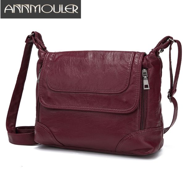 evening bags annmouler brand women shoulder bag designer crossbody soft washed leather messenger luxury handbag sac a mai 230711
evening bags annmouler brand women shoulder bag designer crossbody soft washed leather messenger luxury handbag sac a mai 230711
