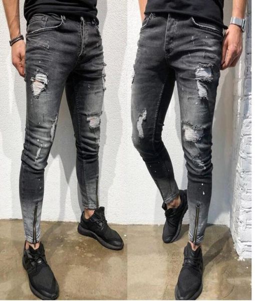 mens stylish ripped skinny slim jeans fashion designer washed zipper panelled biker straight frayed stretch denim pants streetwear8232209, Blue
mens stylish ripped skinny slim jeans fashion designer washed zipper panelled biker straight frayed stretch denim pants streetwear8232209, Blue
