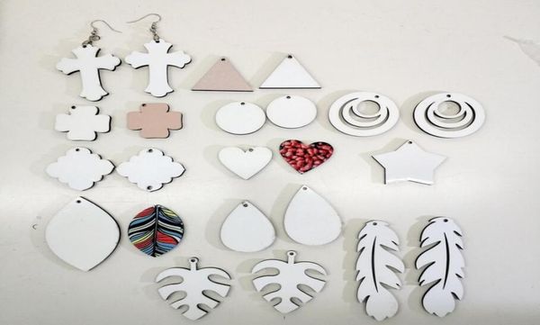 20pcs sublimation blank earrings white wood eardrop for diy fashion personalized women earrings round waterdrop star shape ea8312076, Silver
20pcs sublimation blank earrings white wood eardrop for diy fashion personalized women earrings round waterdrop star shape ea8312076, Silver